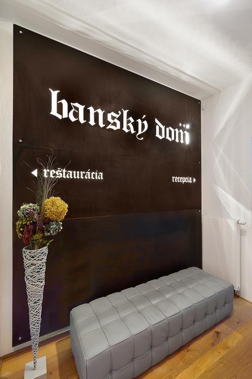 Penzion Bansky Dom Banská Štiavnica Exteriör bild